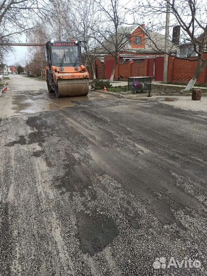 Укладка асфальта
