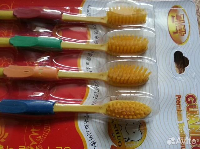 Зубные щетки бамбуковые