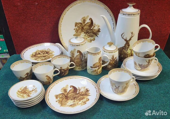 Чайный сервиз,Охота
