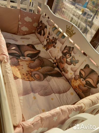 Бортики в кроватку