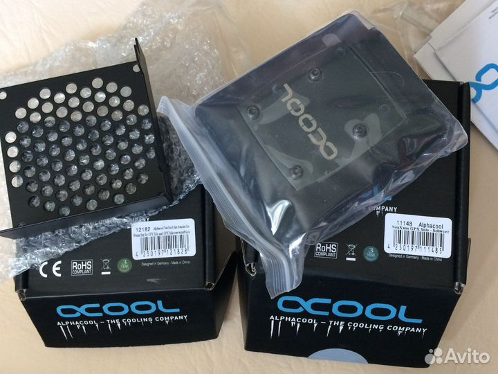 Alphacool Радиаторы. Вентиляторы