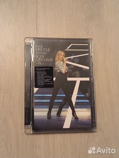 DVD Kylie Minogue Body language,Kylie Fever +CD