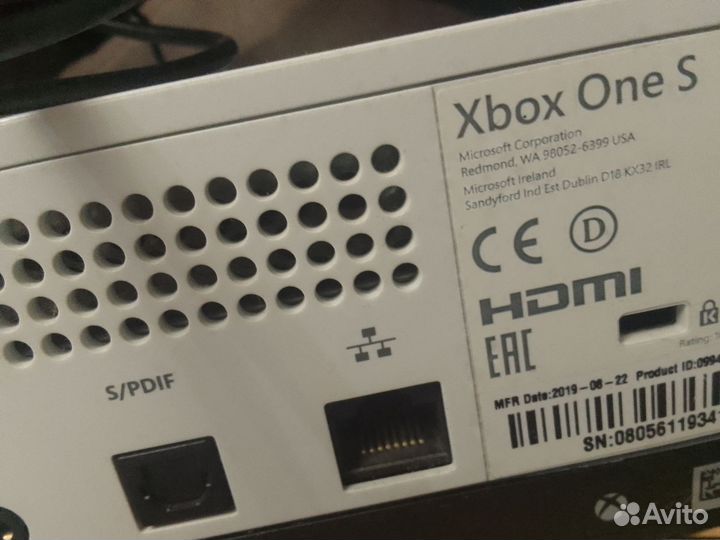 X box one s