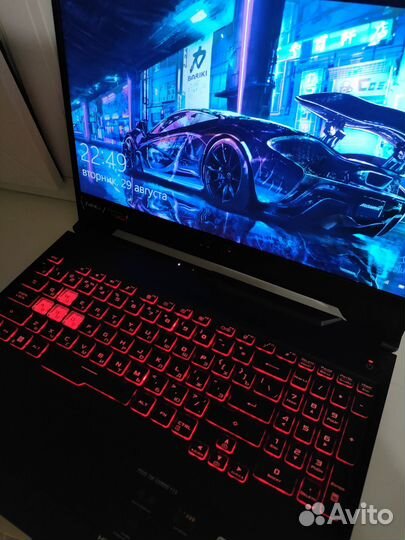 Игровой ноутбук asus tuf gaming f15FX506H RTX3050