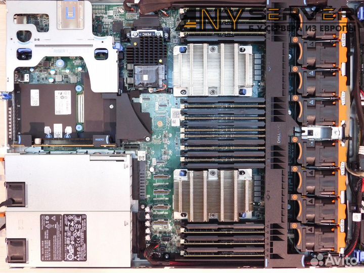 Сервер Dell R640 2x Gold 6144 64Gb H330 8SFF