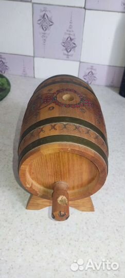 Бочонок деревянный СССР