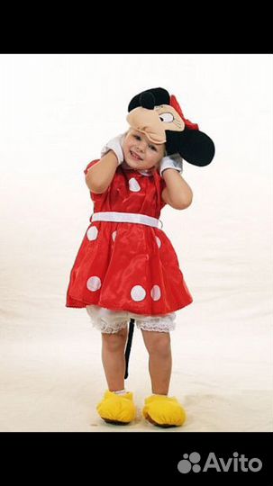 Карнавальный костюм мини маус 1-3 года