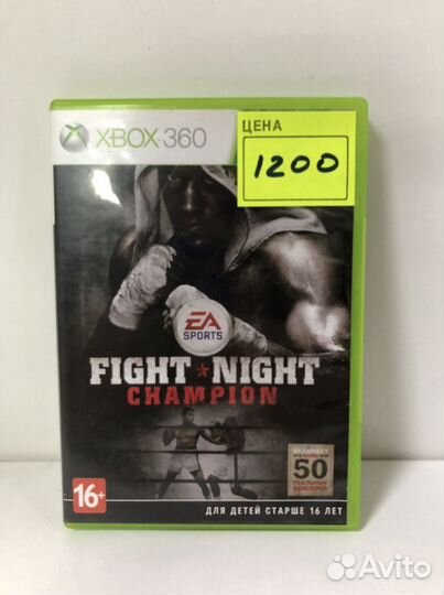 Диск Fight night champion для Xbox 360
