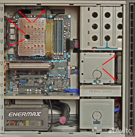 Антивибрационные шурупы для вентиляторов (16 шт.)