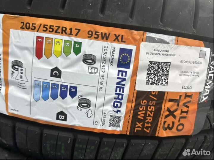 Tracmax X-Privilo TX3 205/55 R17 95W