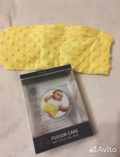 Анти-коликовая грелка с чехлом Happy Baby