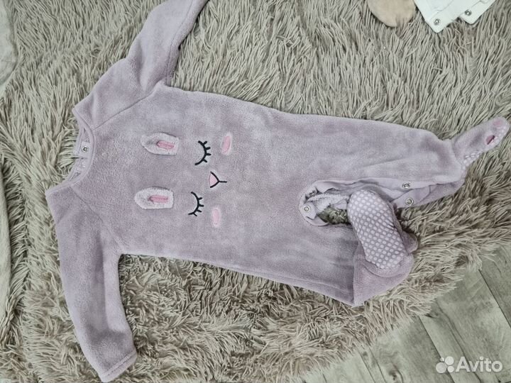 Одежда для новорожденной девочки 56 62 68