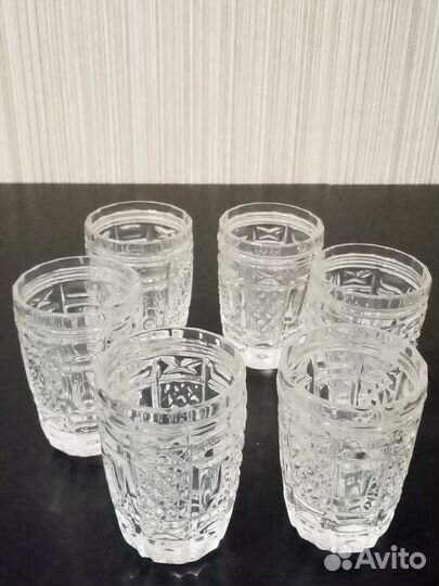 Хрустальные стопки