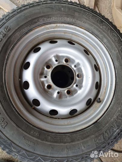R15 КАМА Кама-208 205/75, PCD 3x105 DIA 56