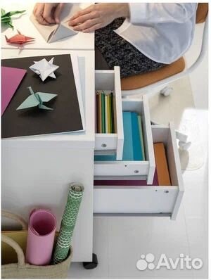 Тумба офисная, для гостиной икеа микке