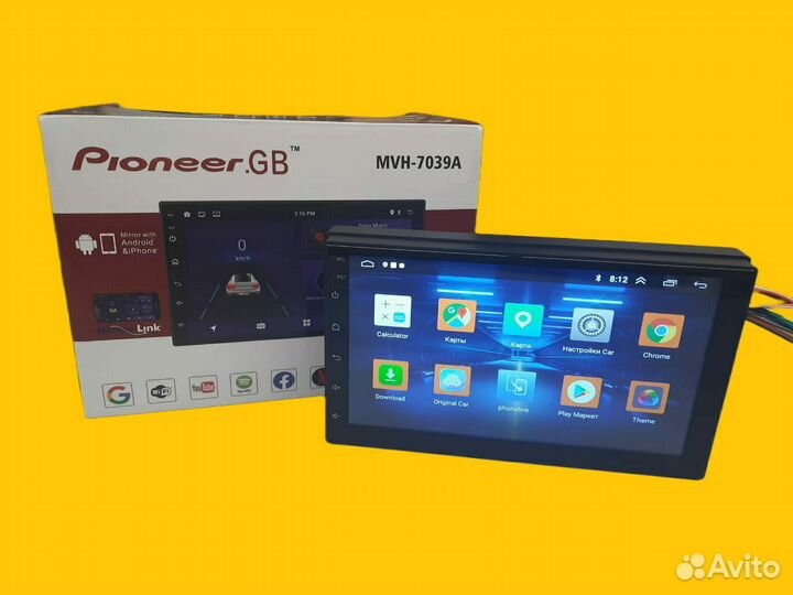 Новая магнитола pioneer android 2/32 гарантия