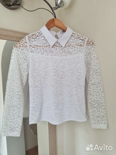 Блузка школьная 146 новая