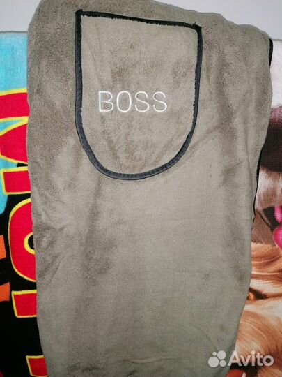 Килт с полотенцем для бани из микрофибры