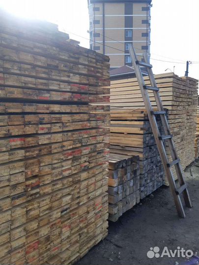 Доска обрезная сосна