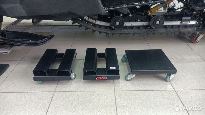 Подкатные тележки для снегохода (комплект)