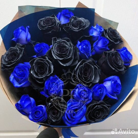 Букеты из чёрных роз с доставкой и вручением