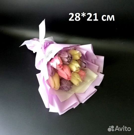 Букет из шоколадных тюльпанов