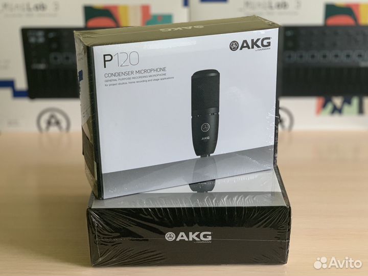 AKG P120 - студийный конденсаторный микрофон