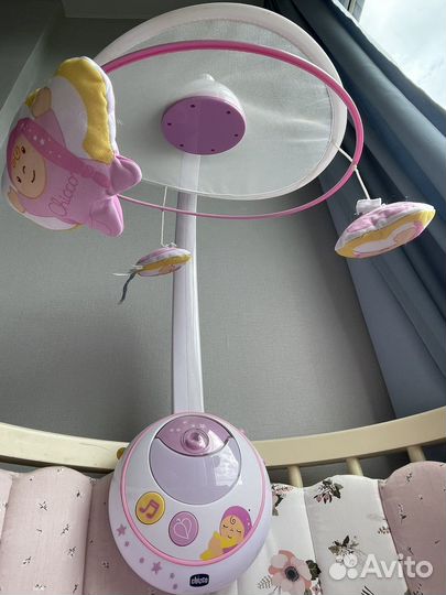 Мобиль-проектор chicco волшебные звезды