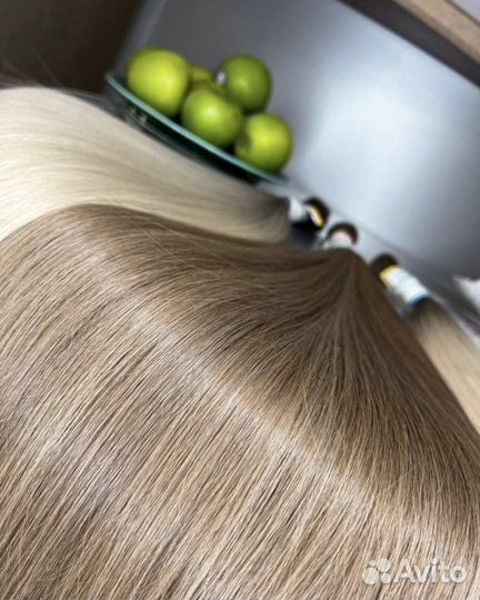 Коррекция нарощеных волос