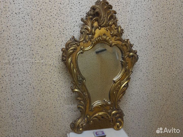 Зеркало настольное, старинное