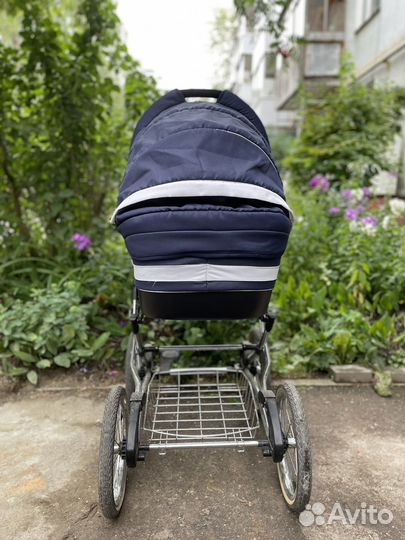 Коляска 2 в 1 с большими колесами