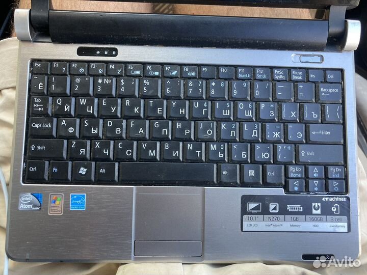 Нетбук eMachines 250-01G16i MGF Date : 09 12