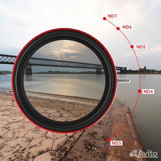 Светофильтр Haida proii гибридный CPL-VND 77мм