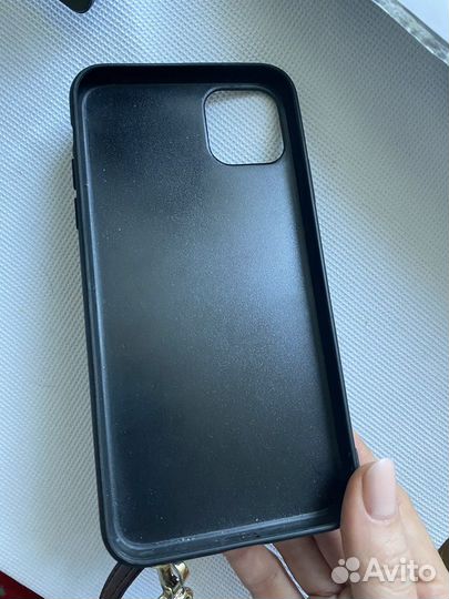 Чехол на iPhone 11 pro max кожаный