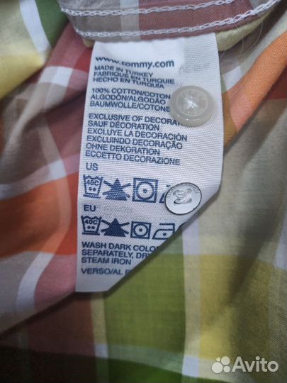 Tommy hilfiger рубашка и свитер 42