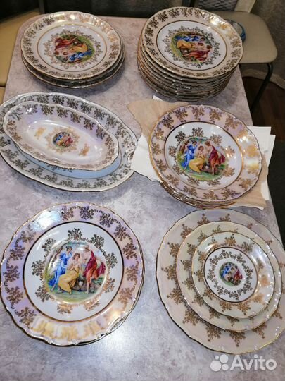 Набор столовой посуды новый