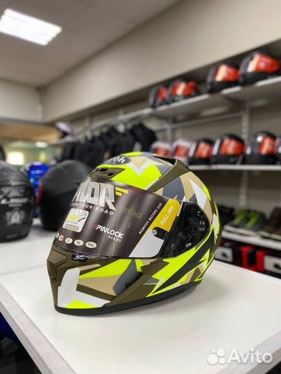 Дорожный шлем Airoh Valor Army Matt