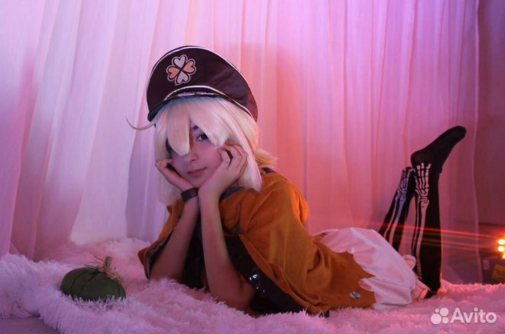 Косплей хеллоуин кли геншин