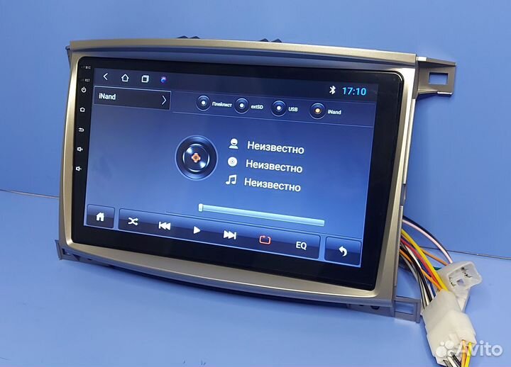 Магнитола android Toyota Land Cruiser 03-07 10
