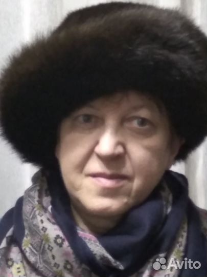 Шляпа зимняя женская норка