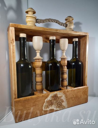 Винная полка-стеллаж 