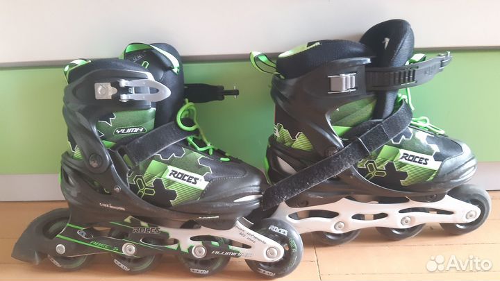 Роликовые коньки детские раздвижные