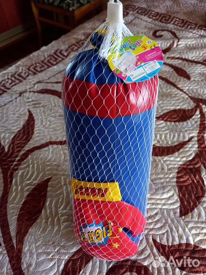 Набор для бокса груша и перчатки детский