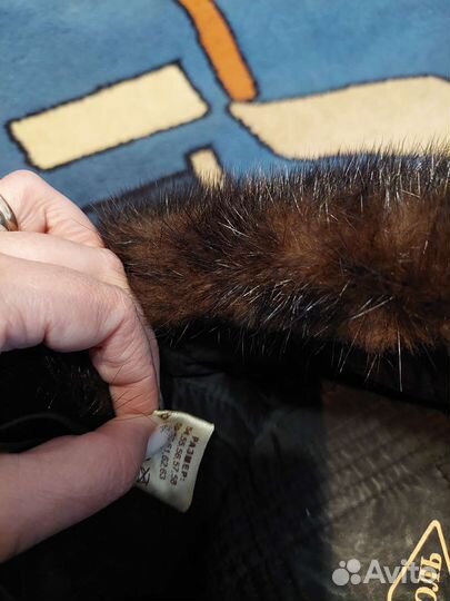 Норковая шапка мужская 59 60