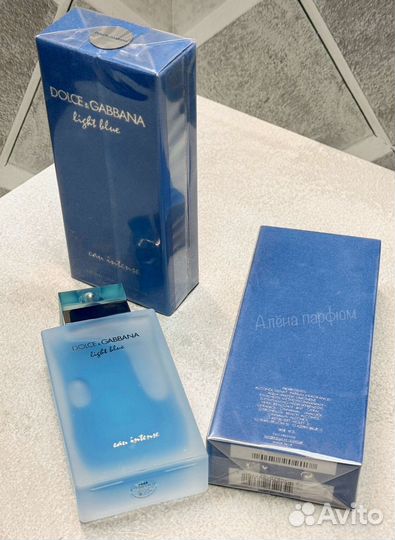 Dolce Gabbana Light Blue EAU Intense 100 ml ОАЭ