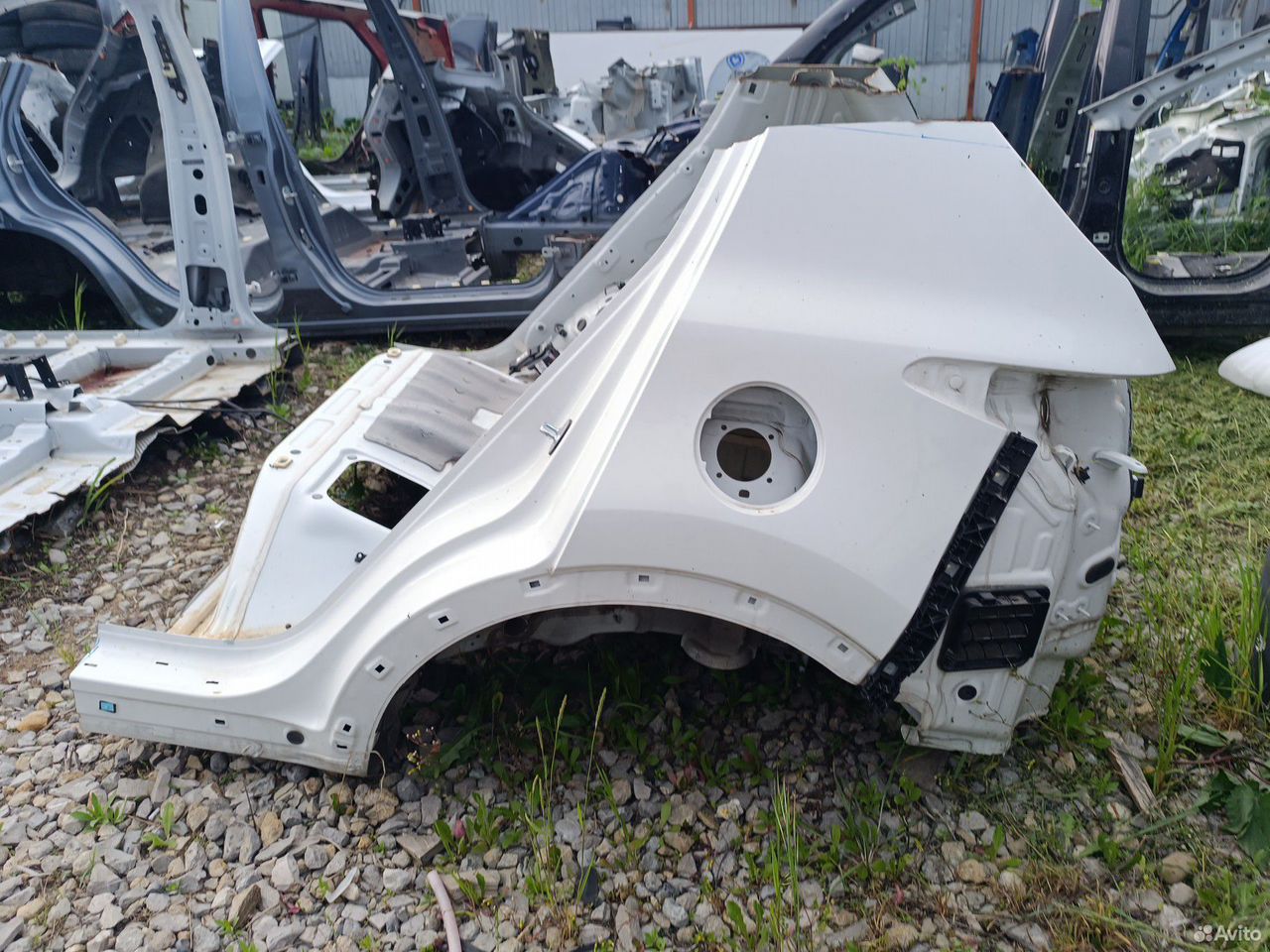 Крыло заднее левое четверть Киа Спортейдж 4 QL