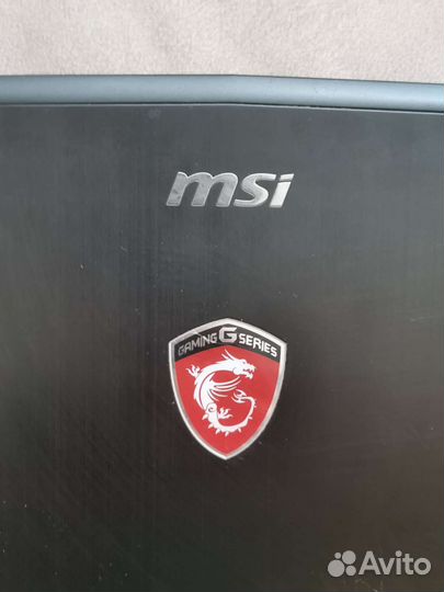 Игровой ноутбук MSI ge72mvr 7rg apache pro