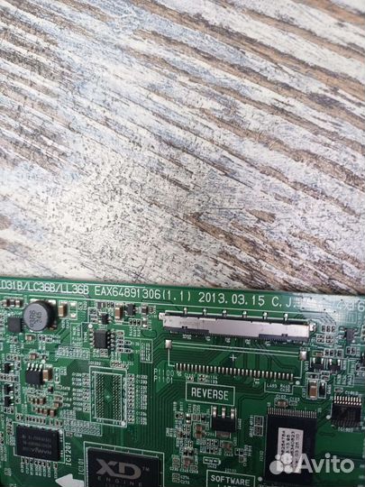 Плата main EAX64891306(1.1) EBR76922703 LG 50LN540