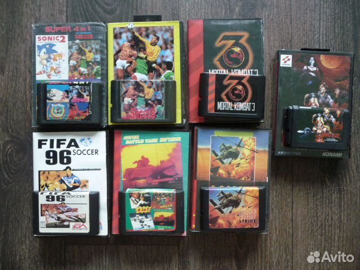 Картриджи Сега Big Box