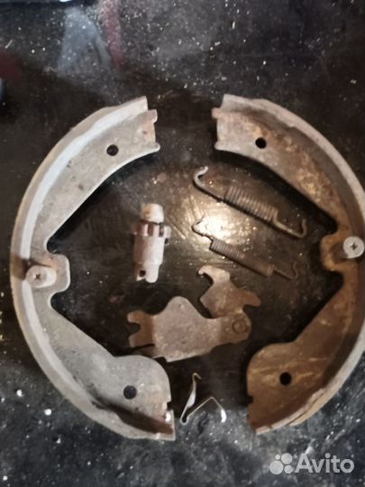 Комплект ручного тормоза volkswagen touareg 1